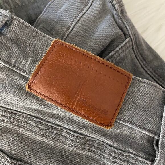 Madewell Skinny Skinny Ankle Grey Size 26 Jeans Mid Rise Stretch Inseam 27.5 - Picture 6 of 11